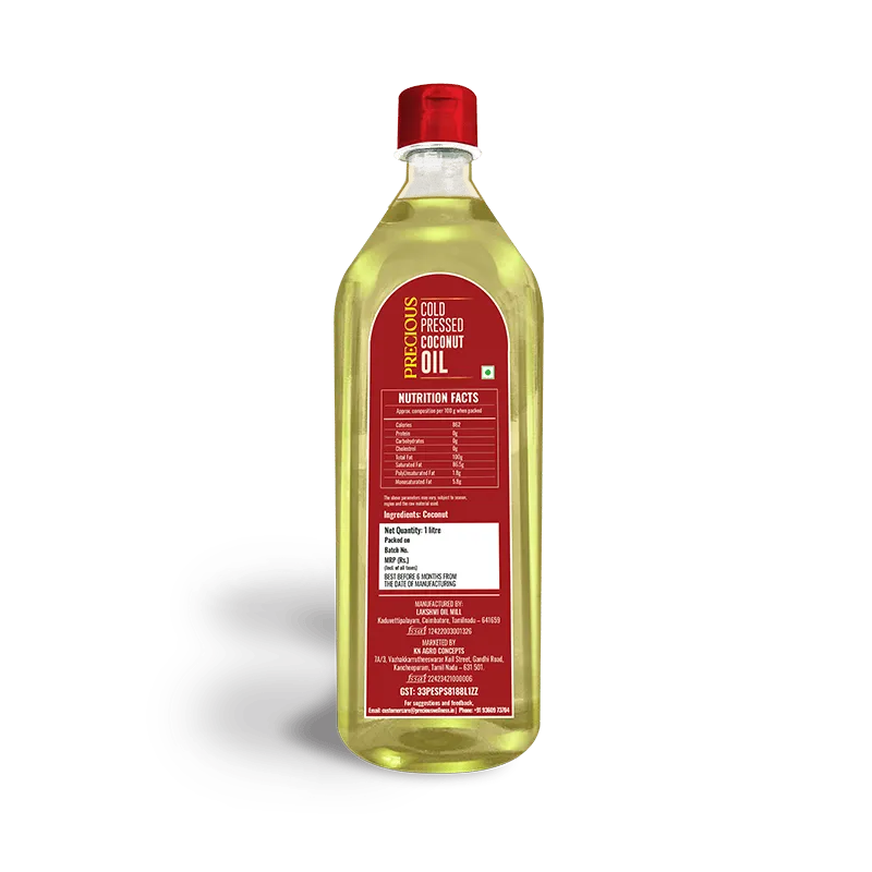 Cold Pressed Coconut Oil - Precious