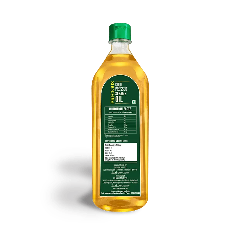 Cold Pressed Sesame Oil - Precious