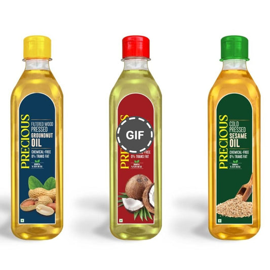 Precious Cold Pressed Cooking Oils 500ML Combo | Order Online - Precious