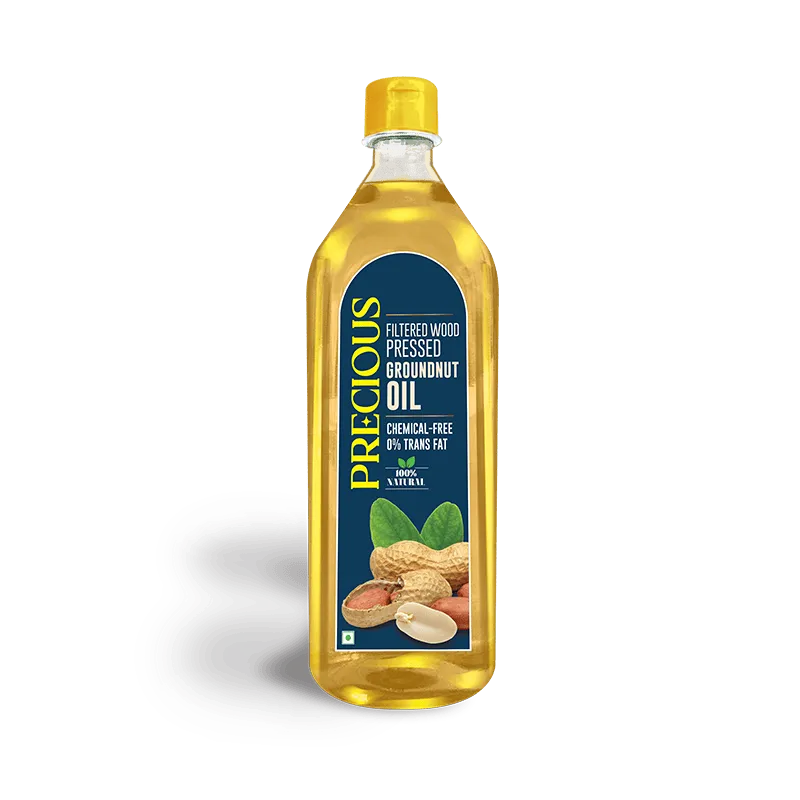 Wood Pressed Groundnut Oil - Precious