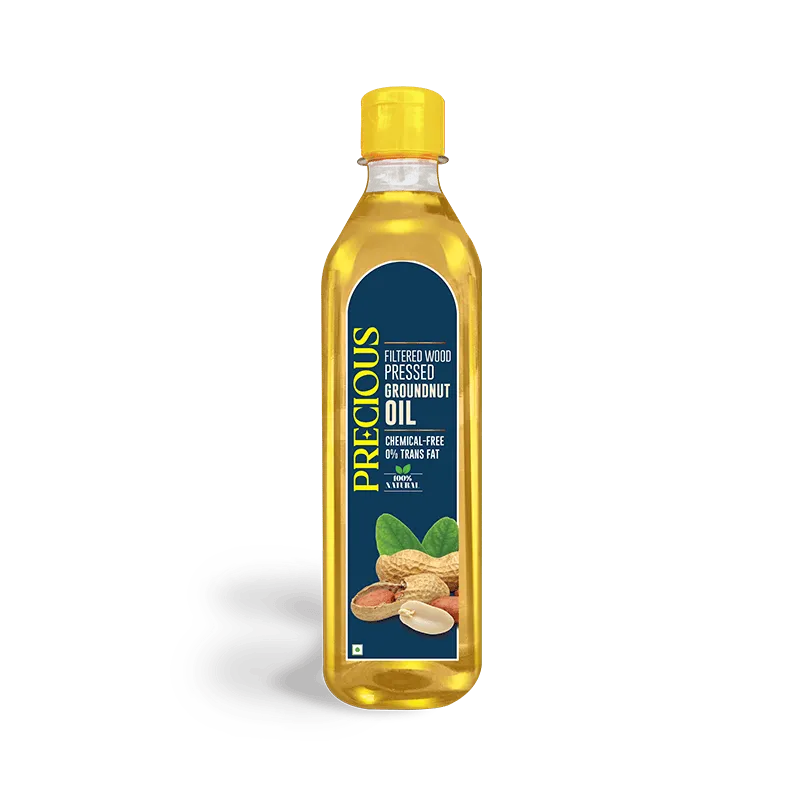 Wood Pressed Groundnut Oil - Precious