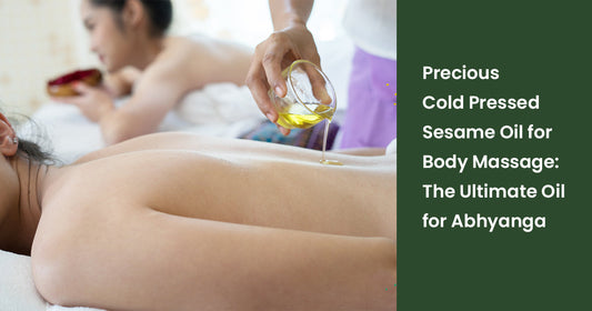 cold pressed sesame oil for body massage