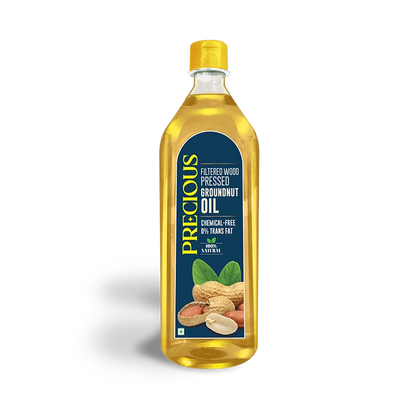 Wood Pressed Groundnut Oil - Precious
