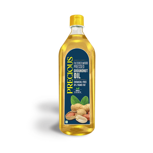 Wood Pressed Groundnut Oil - Precious