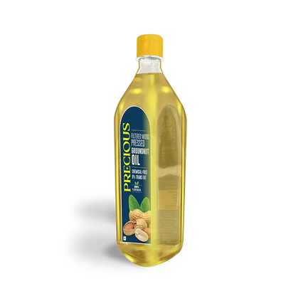 Wood Pressed Groundnut Oil - Precious