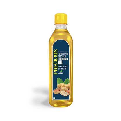 Wood Pressed Groundnut Oil - Precious