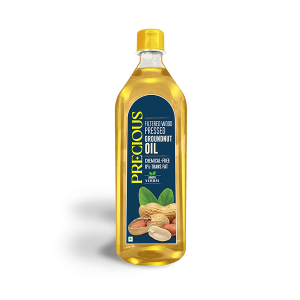 Wood Pressed Groundnut Oil - Image 2