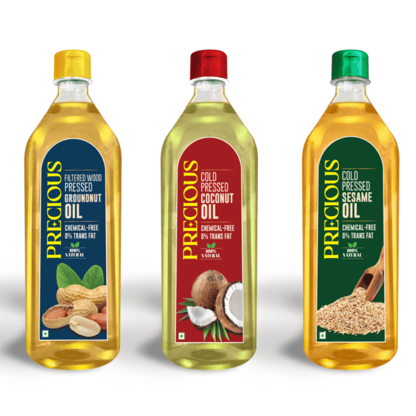 Cold Pressed Cooking Oils 1L Combo
